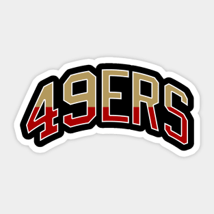 49ers Sticker